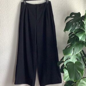 a new day Black Wide Leg Pants High-Waisted Elegance